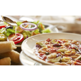ToGo Soup, Salad & Breadsticks Combination