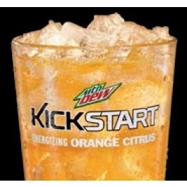 Mountain Dew Kickstart Orange Citrus