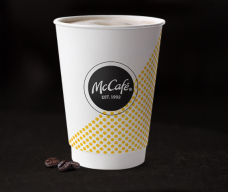 McCafé Caramel Latte