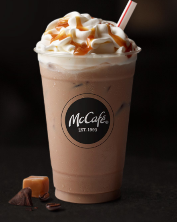 McCafé Iced Caramel Mocha