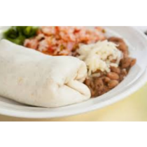 Lunch Combo 2- Beef Burrito