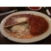 Lunch Combo 4- Chile Relleno and Taco