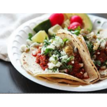 Mex-Sasusage/ Chorizo Tacos