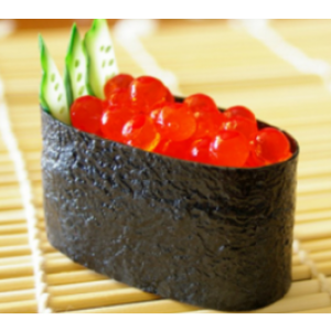 Salmon Roe (Ikura) Sushi or Sashimi