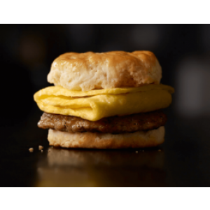 Sausage Biscuit With Egg