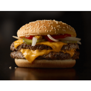 Double Quarter Pounder with Cheese Burger 