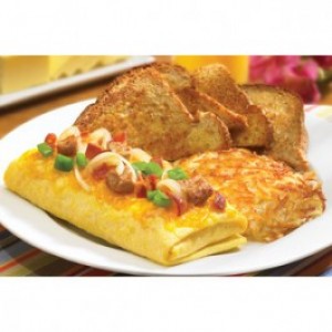 Grilled Chicken Omelette