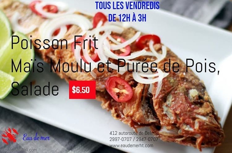 Friday- Fried Fish Special