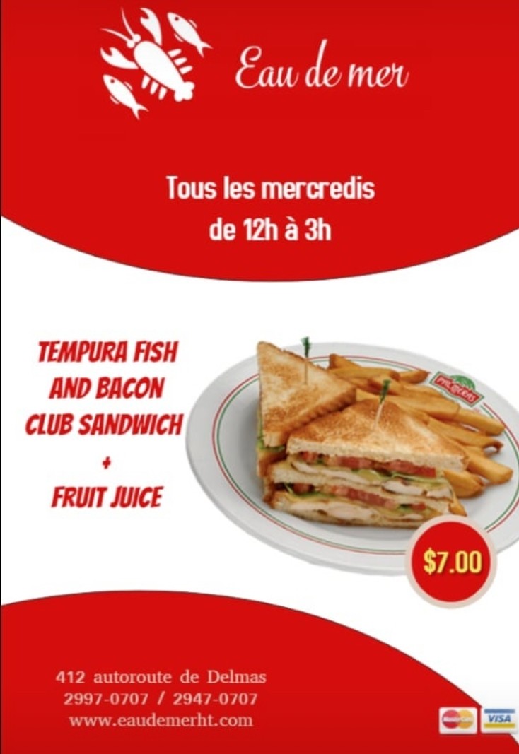 Wednesday- Tempura Fish Club