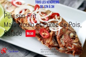 Friday- Fried Fish Special